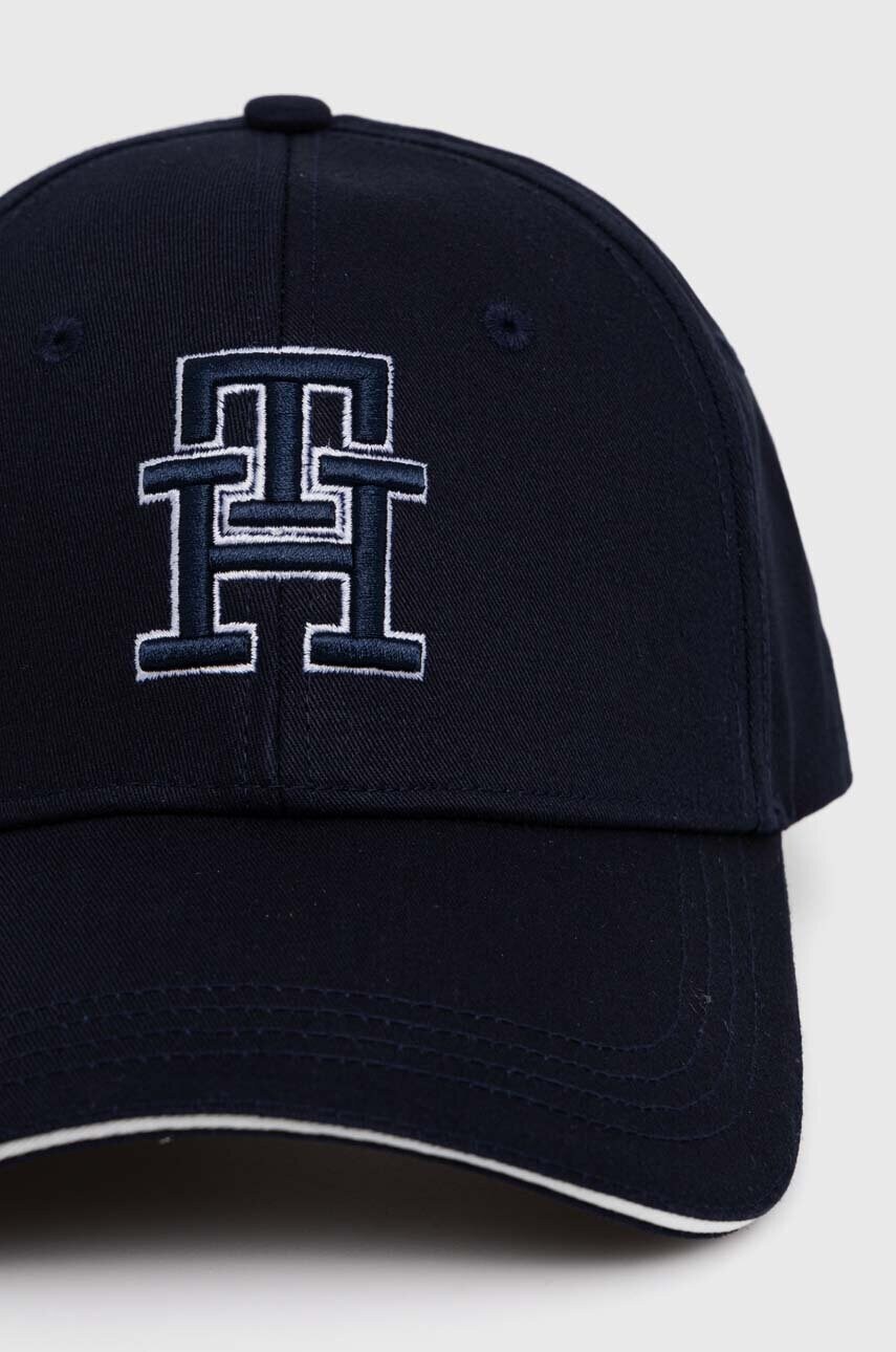 Бавовняна бейсболка Tommy Hilfiger з аплікацією