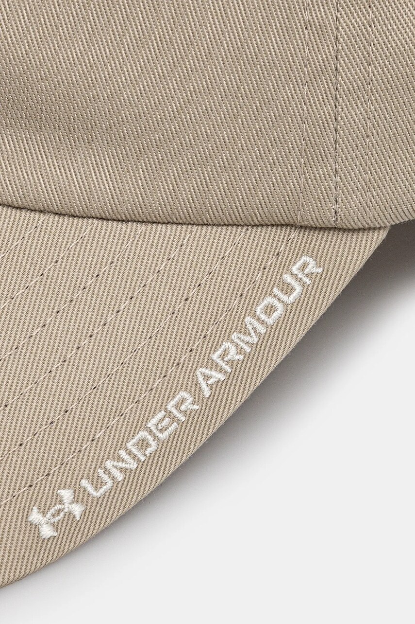 Кепка Under Armour Favorites колір коричневий з аплікацією 1369790