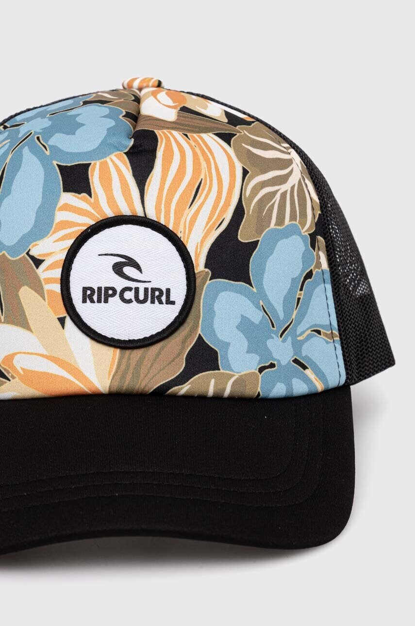 Кепка Rip Curl колір чорний візерунок