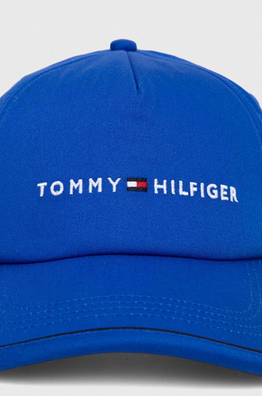 Бавовняна бейсболка Tommy Hilfiger з аплікацією