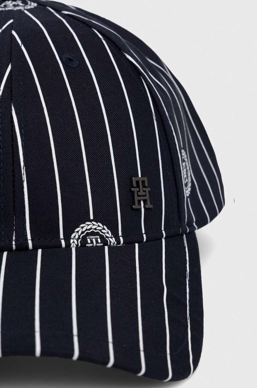 Кепка Tommy Hilfiger колір синій візерунок