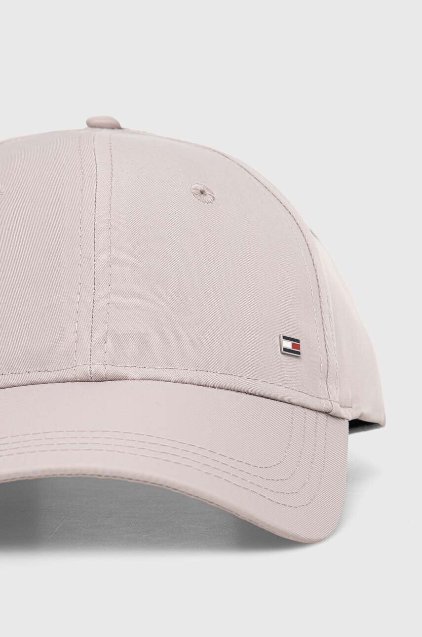 Кепка Tommy Hilfiger колір сірий однотонна