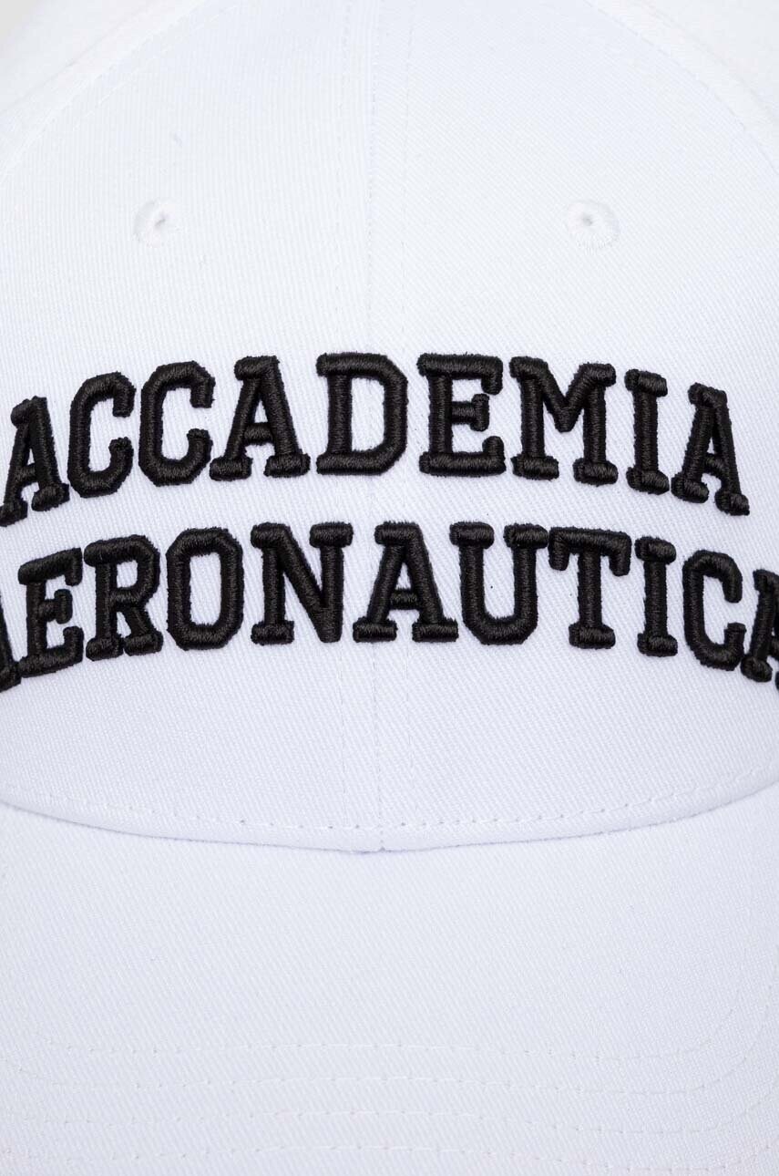 Кепка Aeronautica Militare колір білий з аплікацією