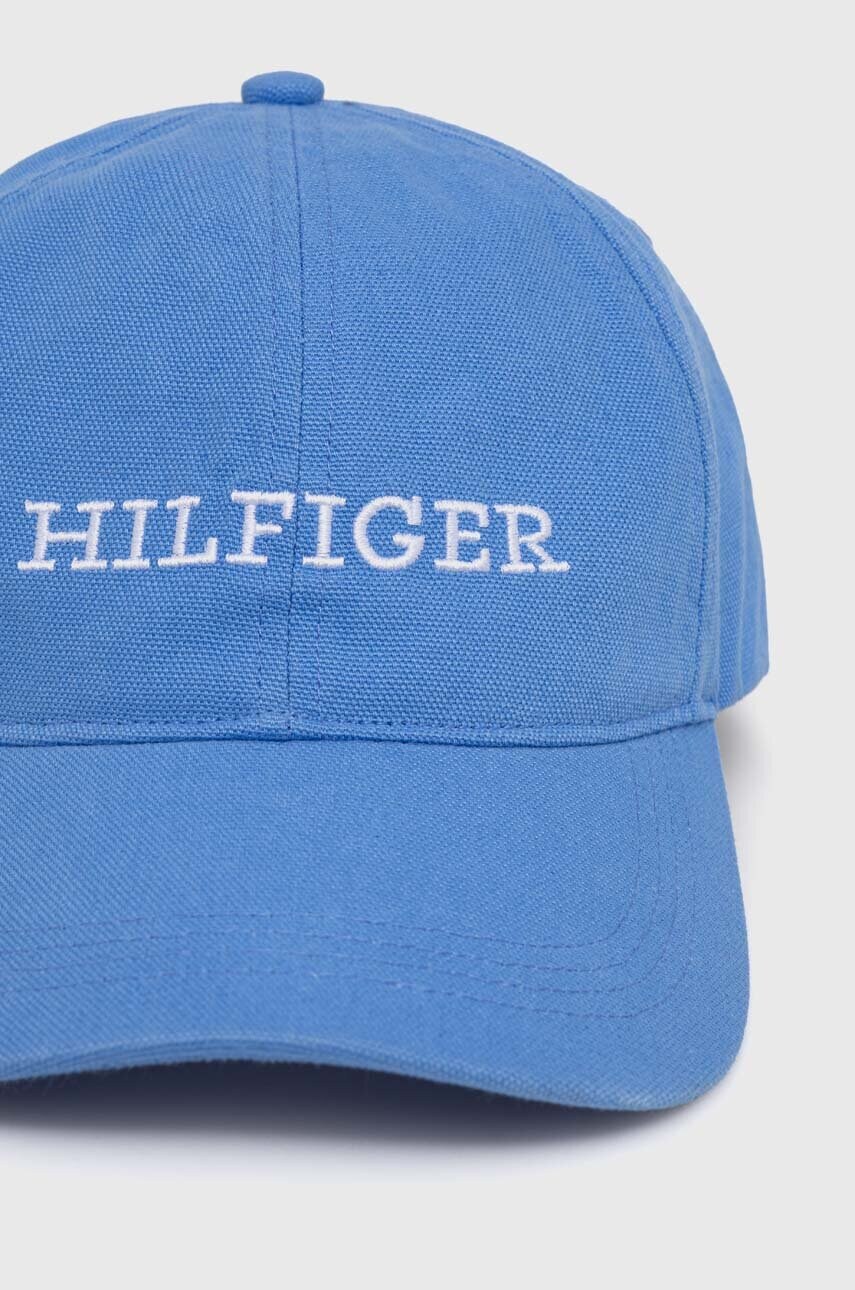Бавовняна бейсболка Tommy Hilfiger з аплікацією