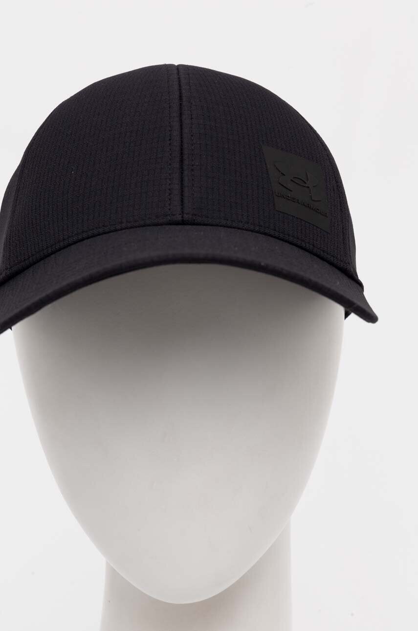 Кепка Under Armour Iso Chill Armourvent колір чорний однотонна