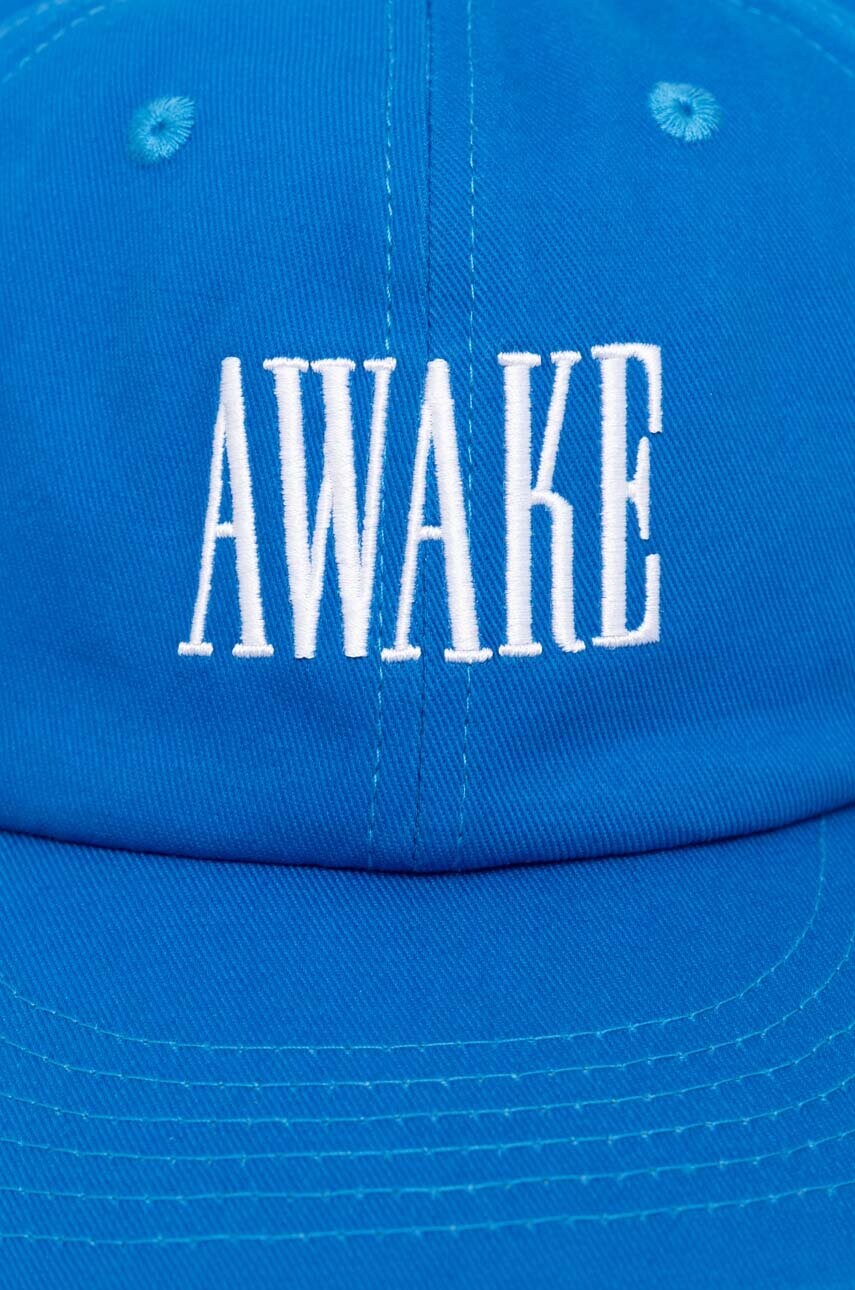 Бавовняна бейсболка Awake NY Logo Hat з аплікацією SP24-HT004
