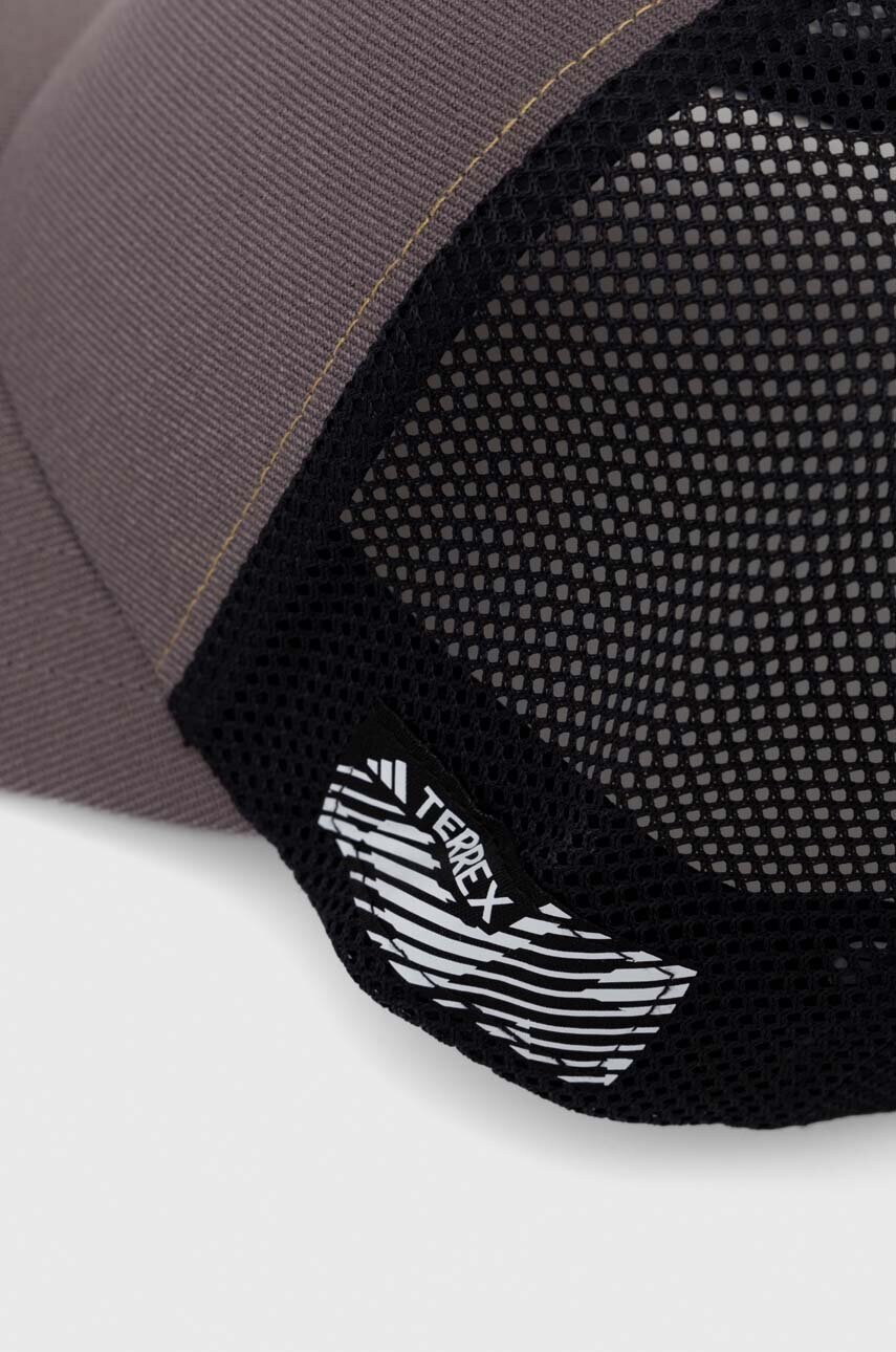Кепка adidas TERREX колір сірий візерунок