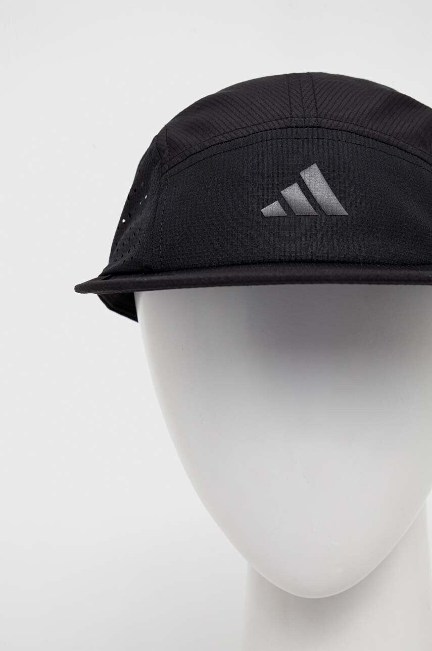 Кепка adidas Performance колір чорний однотонна