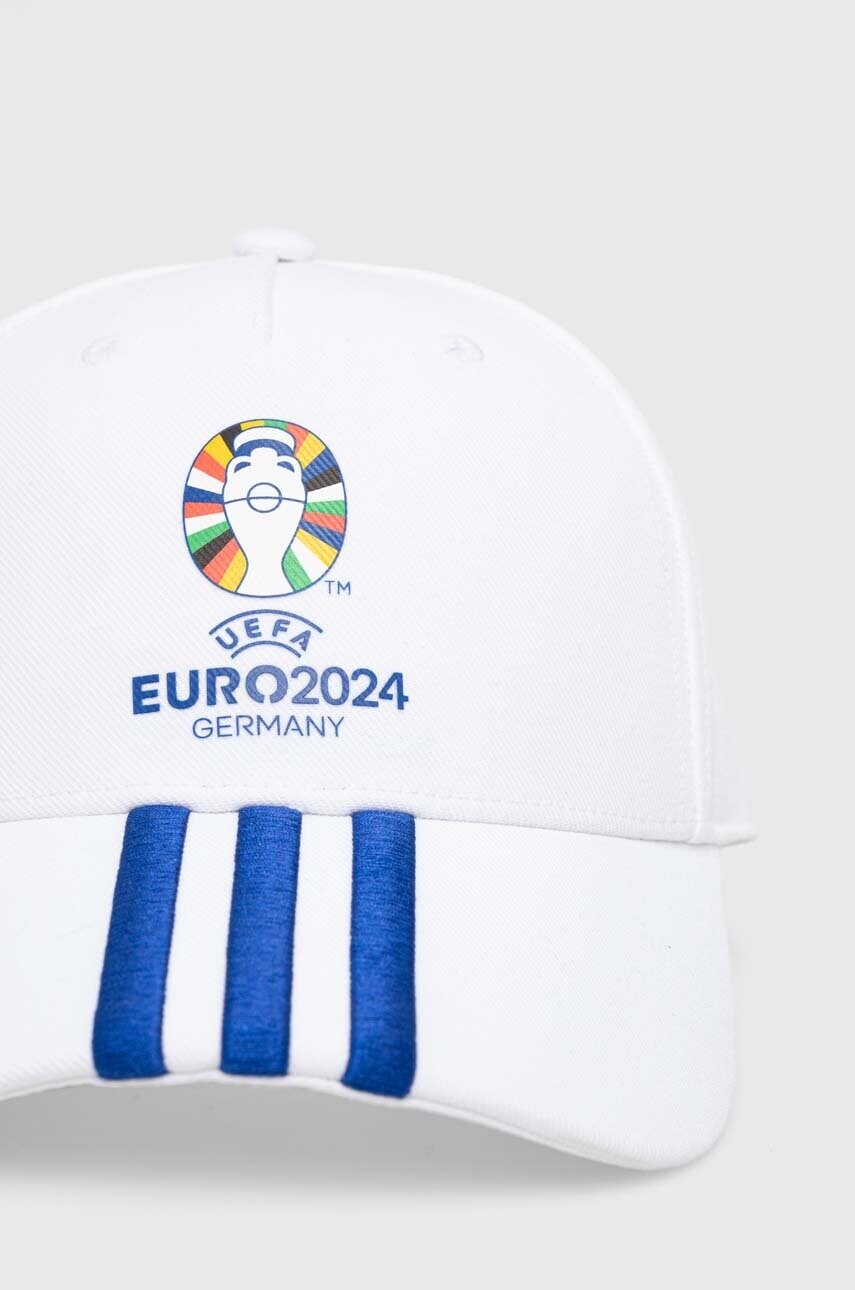 Кепка adidas Performance Euro 2024 колір білий з аплікацією IT3314