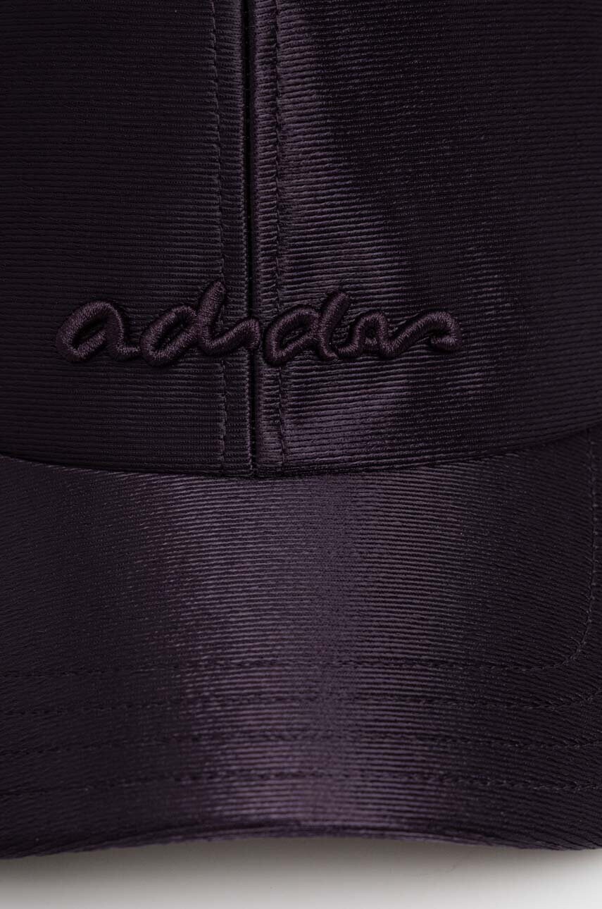 Кепка adidas Originals колір фіолетовий з аплікацією IS0338
