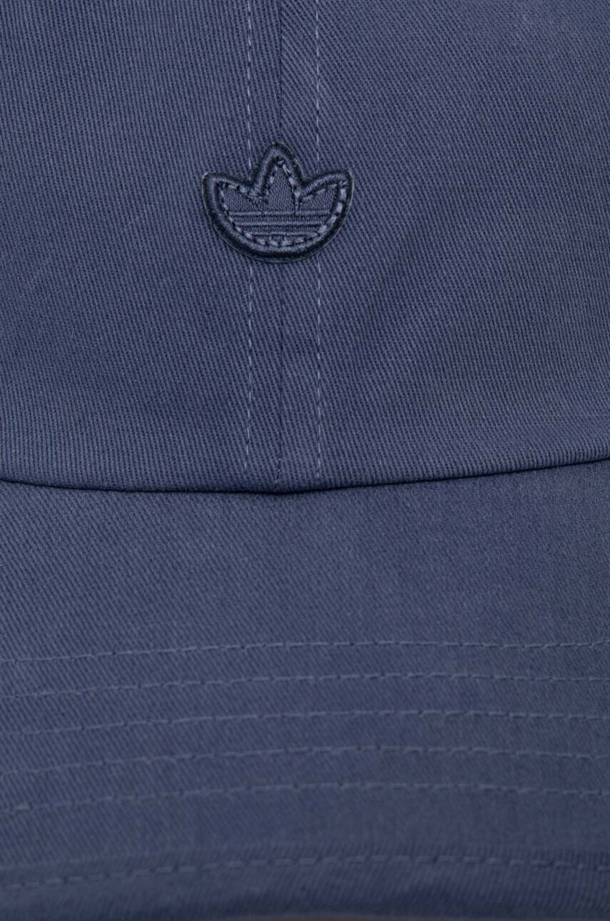Бавовняна бейсболка adidas Originals однотонна IS4635