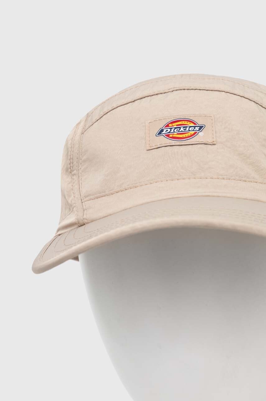Кепка Dickies FINCASTLE CAP колір бежевий з аплікацією DK0A4YPC