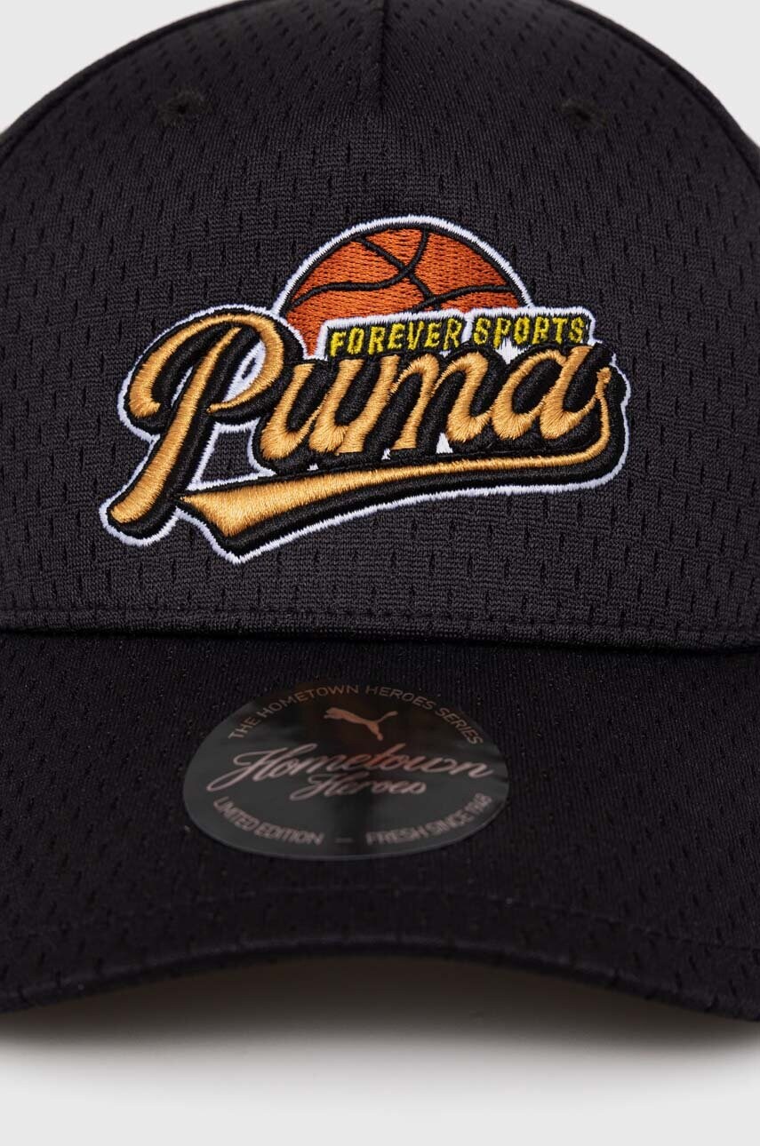 Кепка Puma Hometown Heroes колір чорний з аплікацією 025143