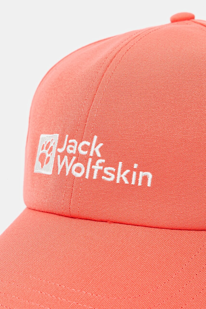 Кепка Jack Wolfskin Baseball колір синій з аплікацією 1900675