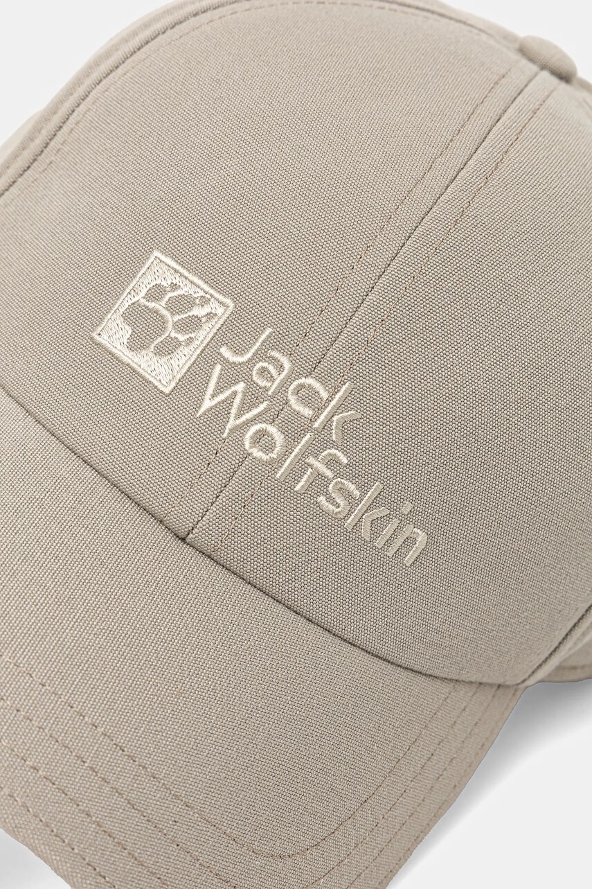 Кепка Jack Wolfskin Baseball колір синій з аплікацією 1900675
