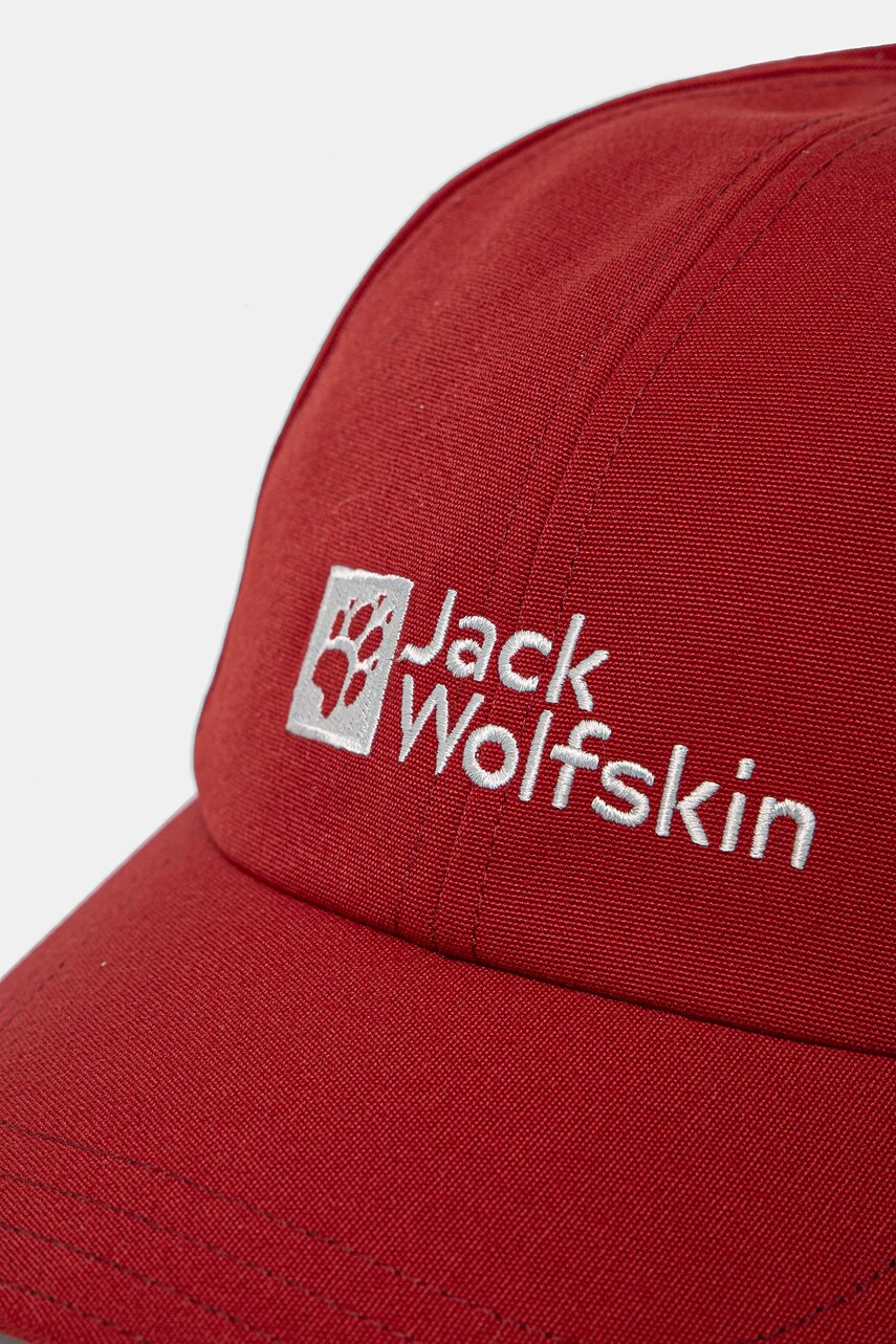Кепка Jack Wolfskin Baseball колір синій з аплікацією 1900675