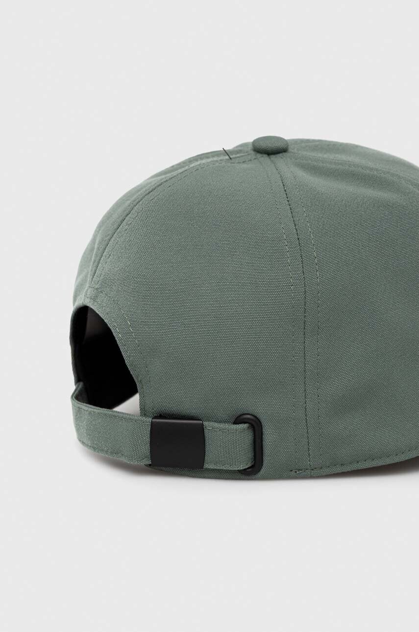 Кепка Jack Wolfskin колір зелений з аплікацією