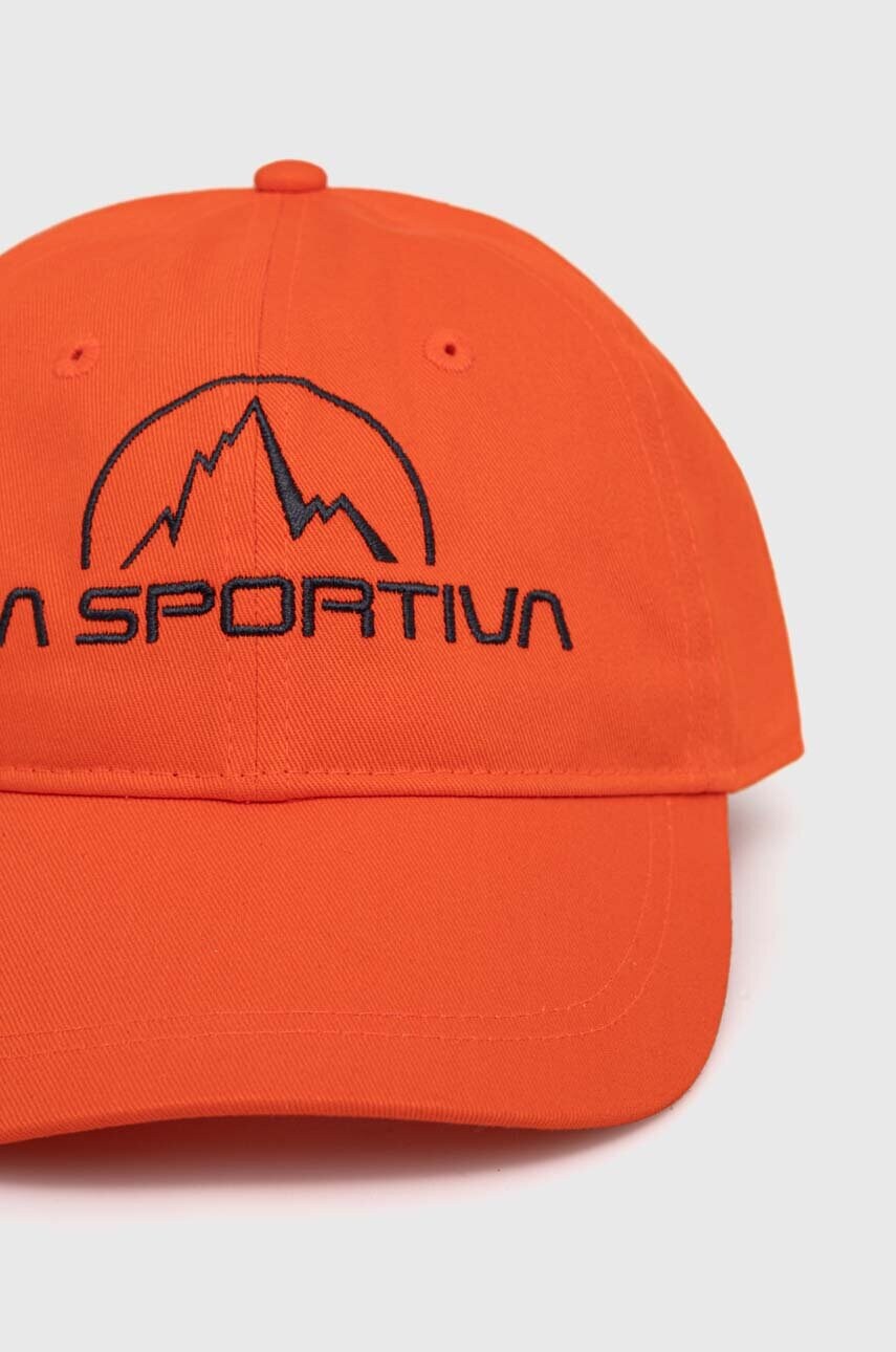 Кепка LA Sportiva Hike колір помаранчевий з аплікацією