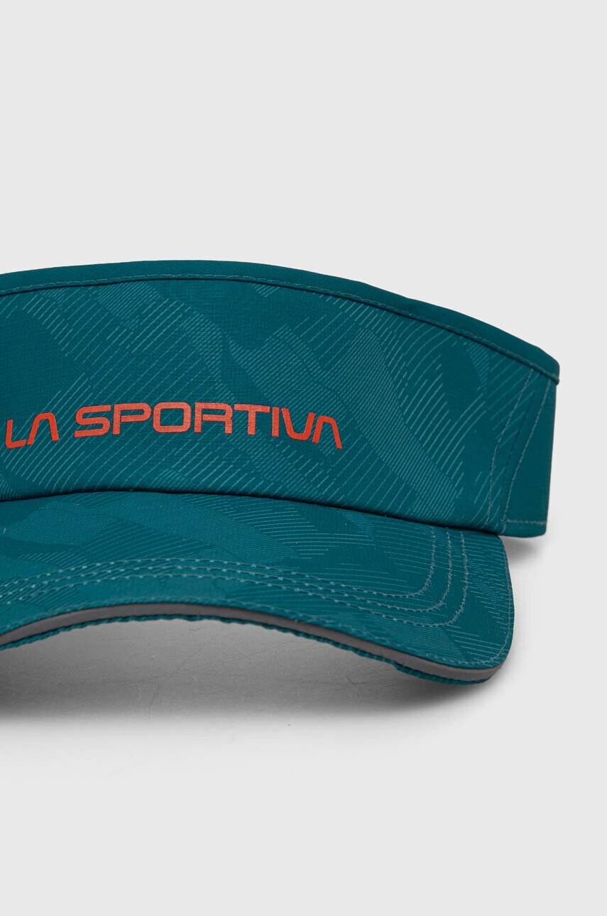 Козирок від сонця LA Sportiva Skyrun колір зелений візерунок