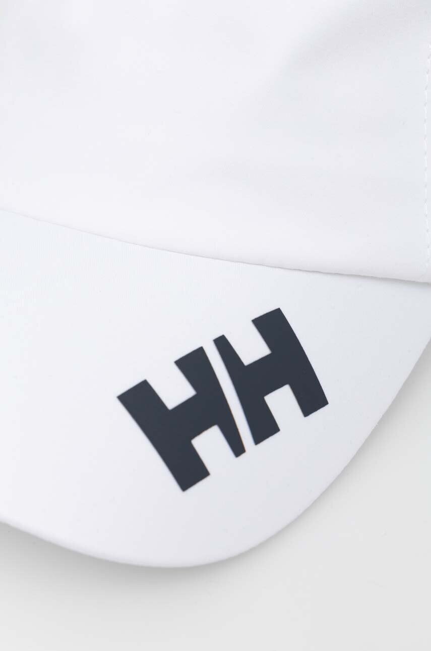 Кепка Helly Hansen колір білий з принтом