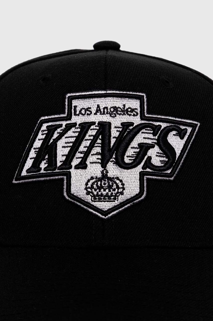 Кепка Mitchell&Ness NHL LOS ANGELES KINGS колір чорний з аплікацією