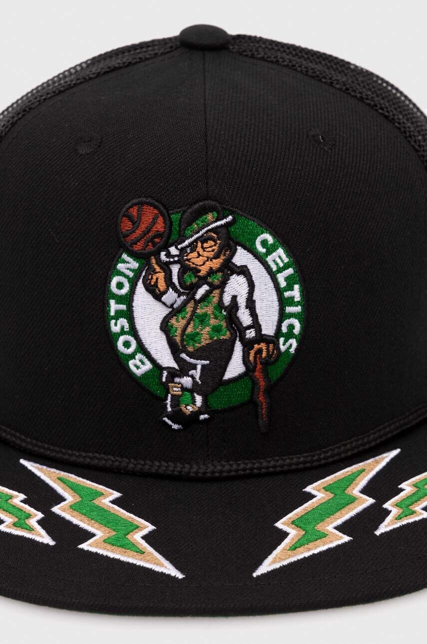 Кепка Mitchell&Ness NBA BOSTON CELTICS колір чорний з аплікацією