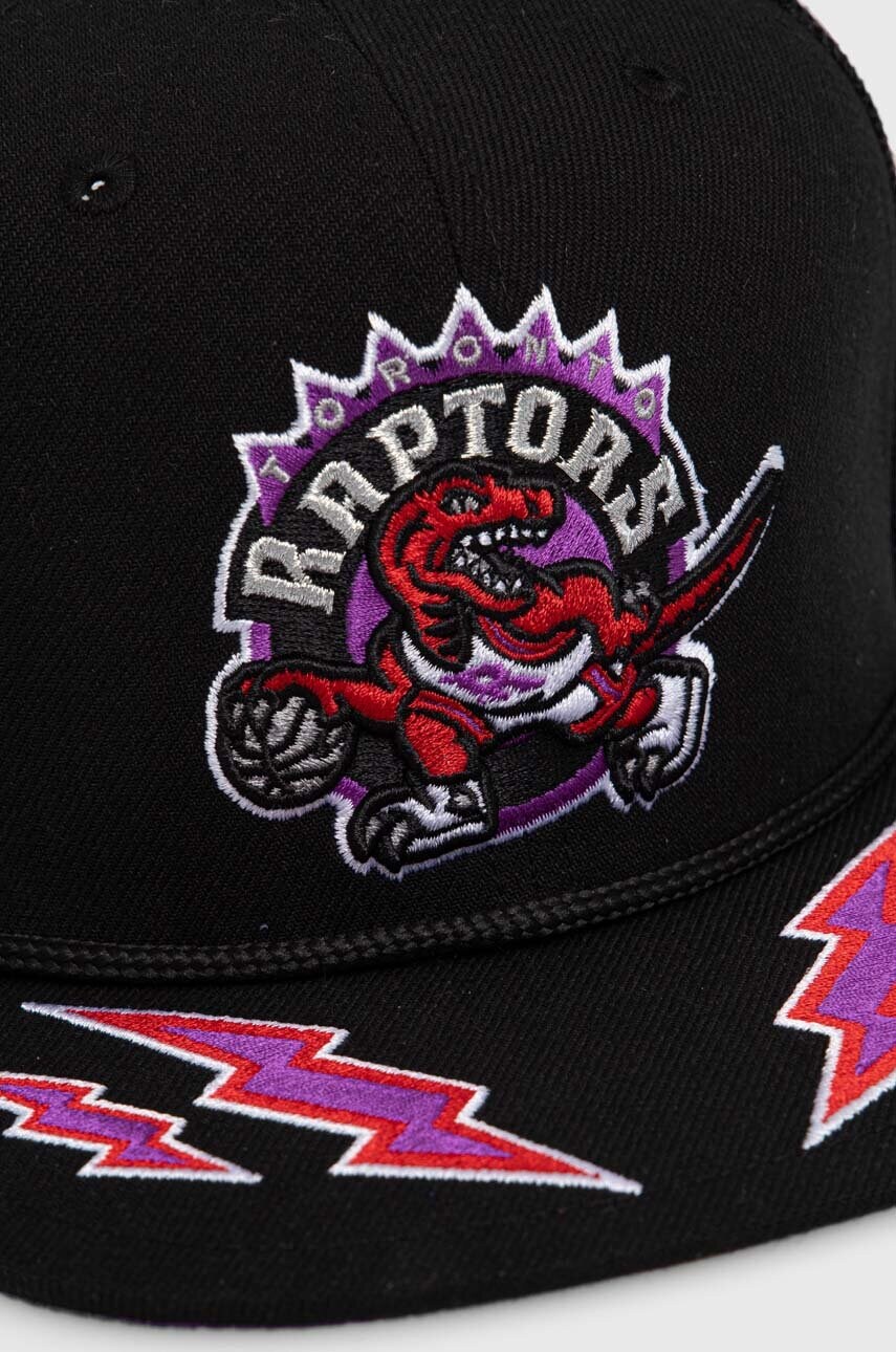 Кепка Mitchell&Ness NBA TORONTO RAPTORS колір чорний з аплікацією