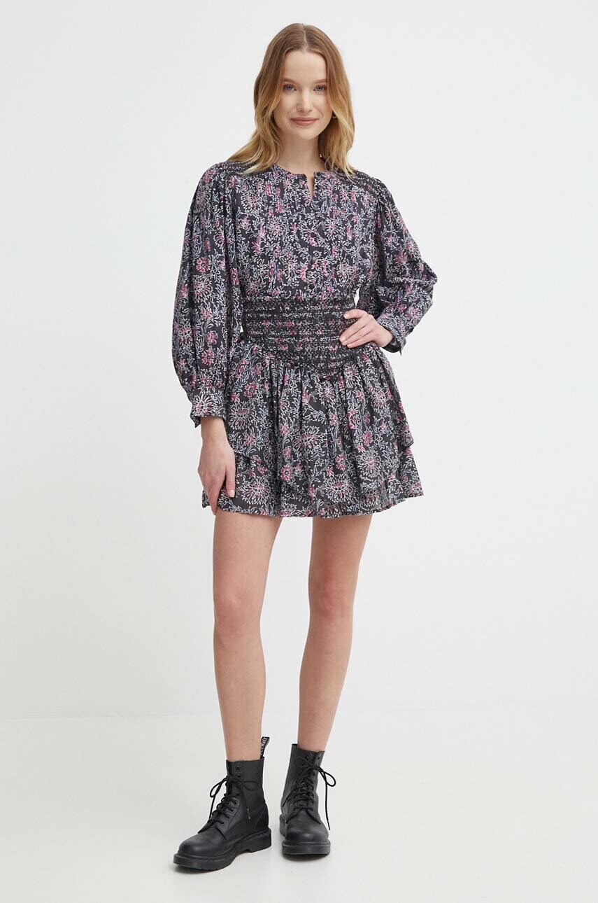 Блузка Pepe Jeans DOTTIE жіноча колір сірий візерунок PL304823