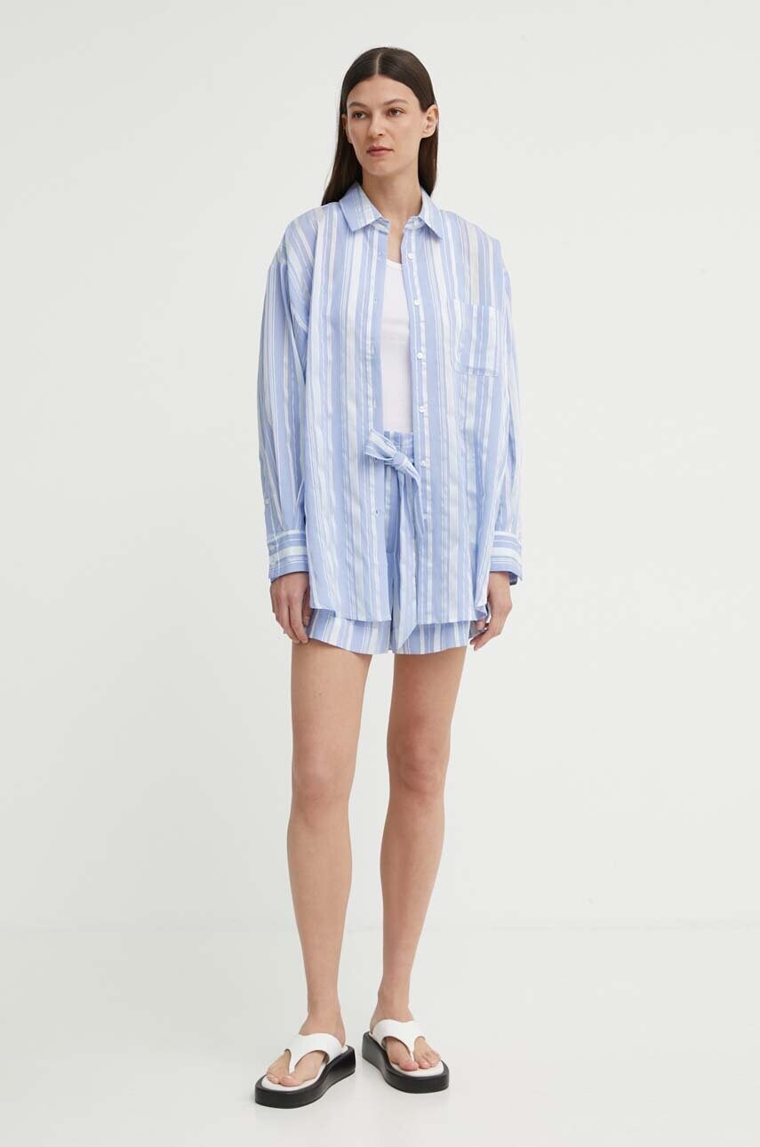 Сорочка Bruuns Bazaar SwiniesBBLouise shirt жіноча relaxed класичний комір BBW3976