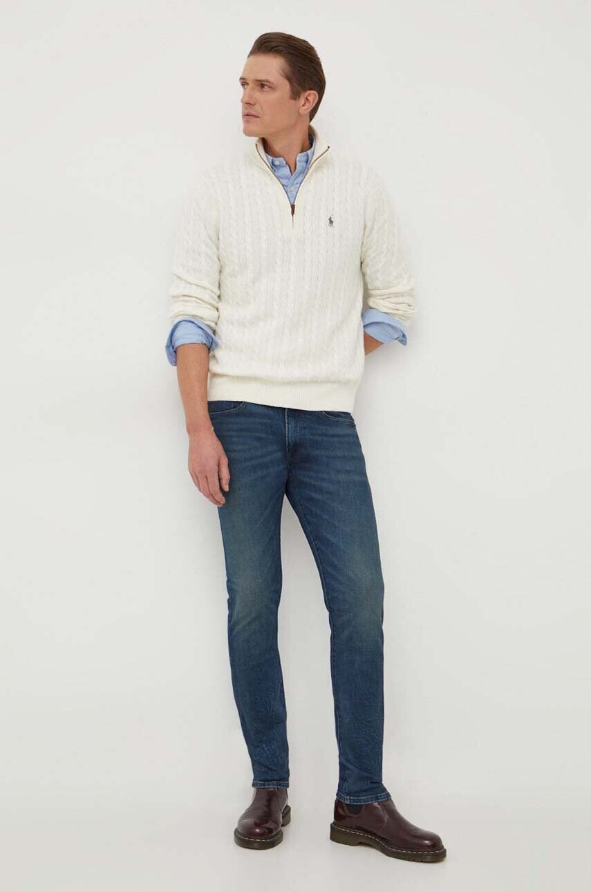 Бавовняна сорочка Polo Ralph Lauren чоловіча regular комір button-down