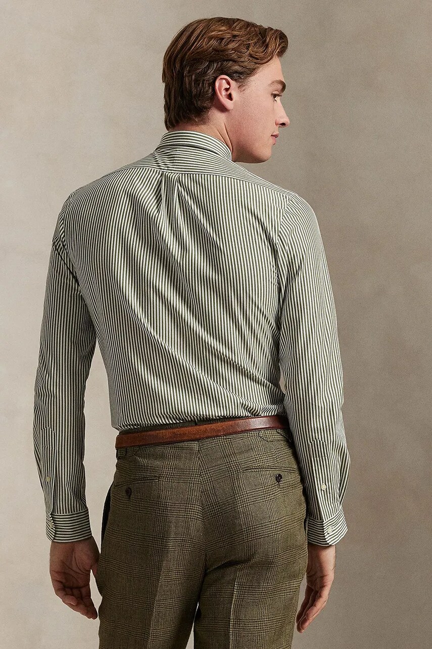 Сорочка Polo Ralph Lauren чоловіча slim комір button-down 710929344