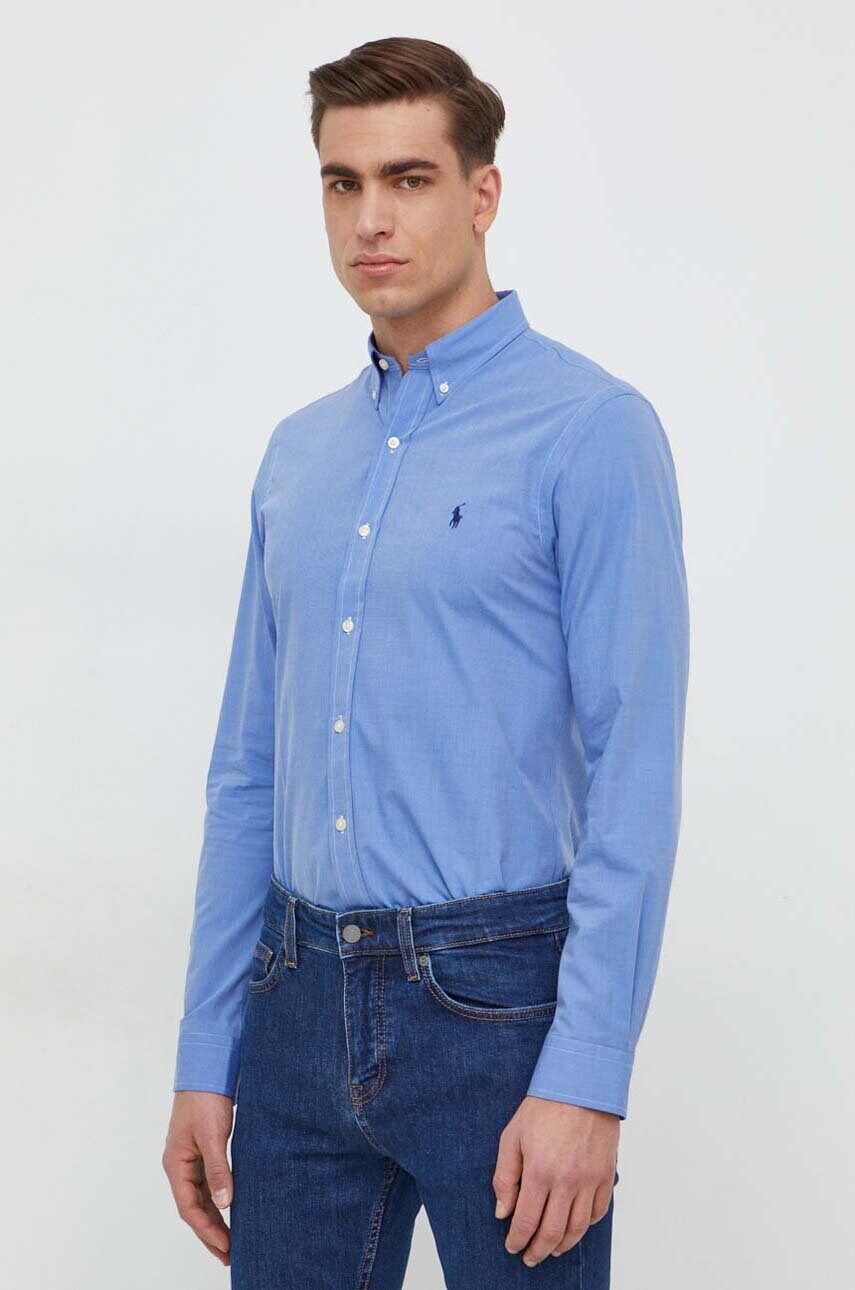 Сорочка Polo Ralph Lauren чоловіча slim комір button-down
