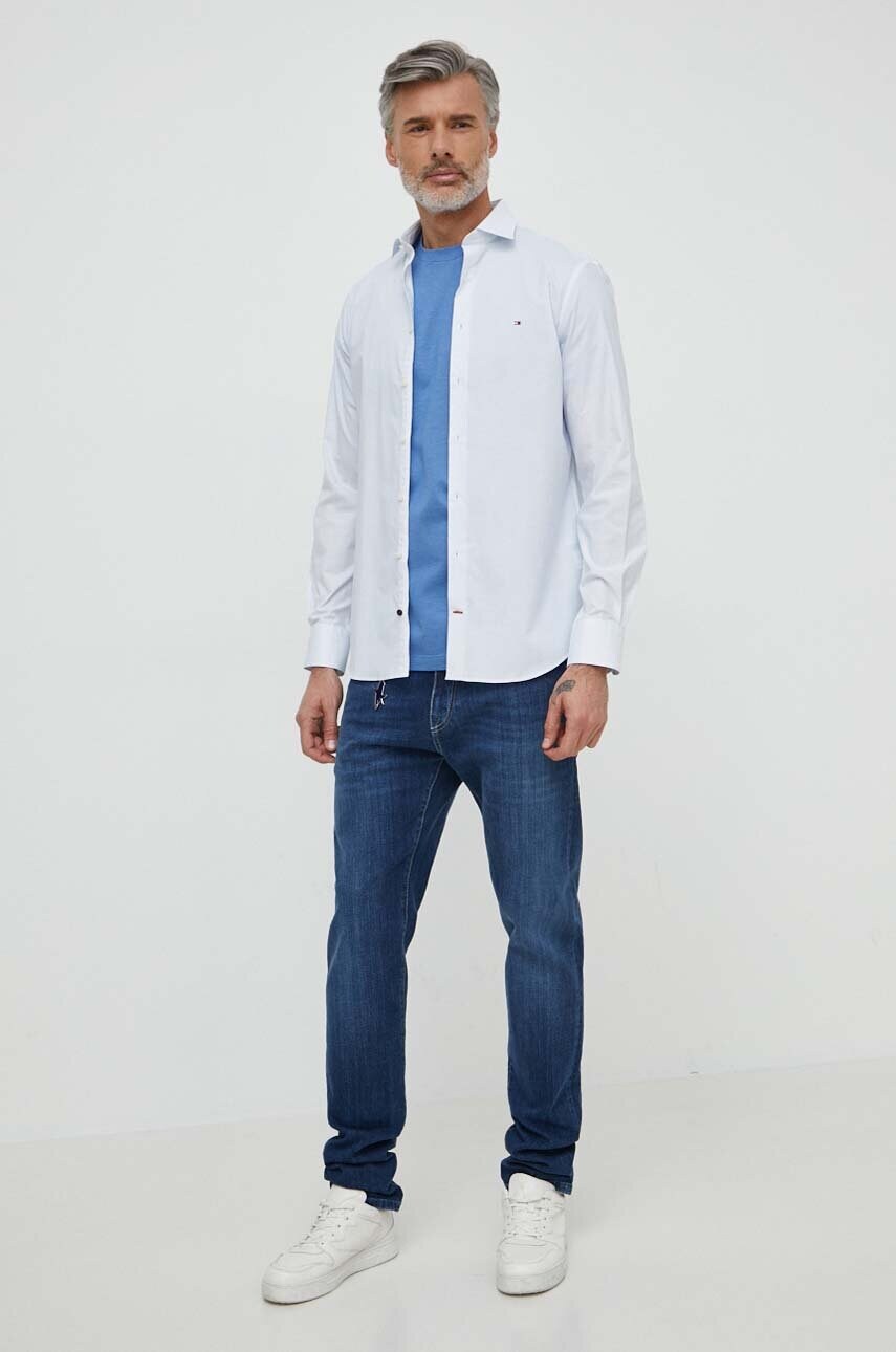Сорочка Tommy Hilfiger чоловіча slim класичний комір MW0MW34629