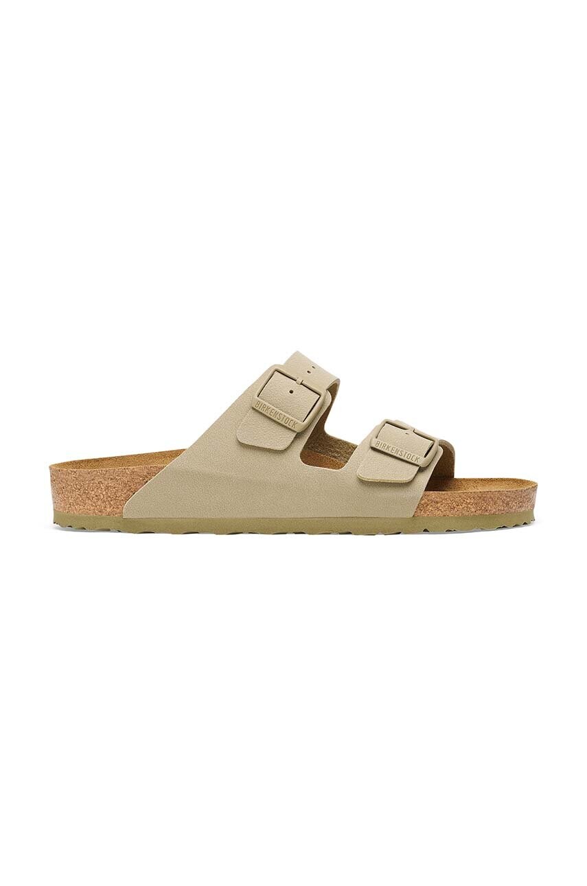 Шльопанці Birkenstock Arizona жіночі колір зелений 1027697