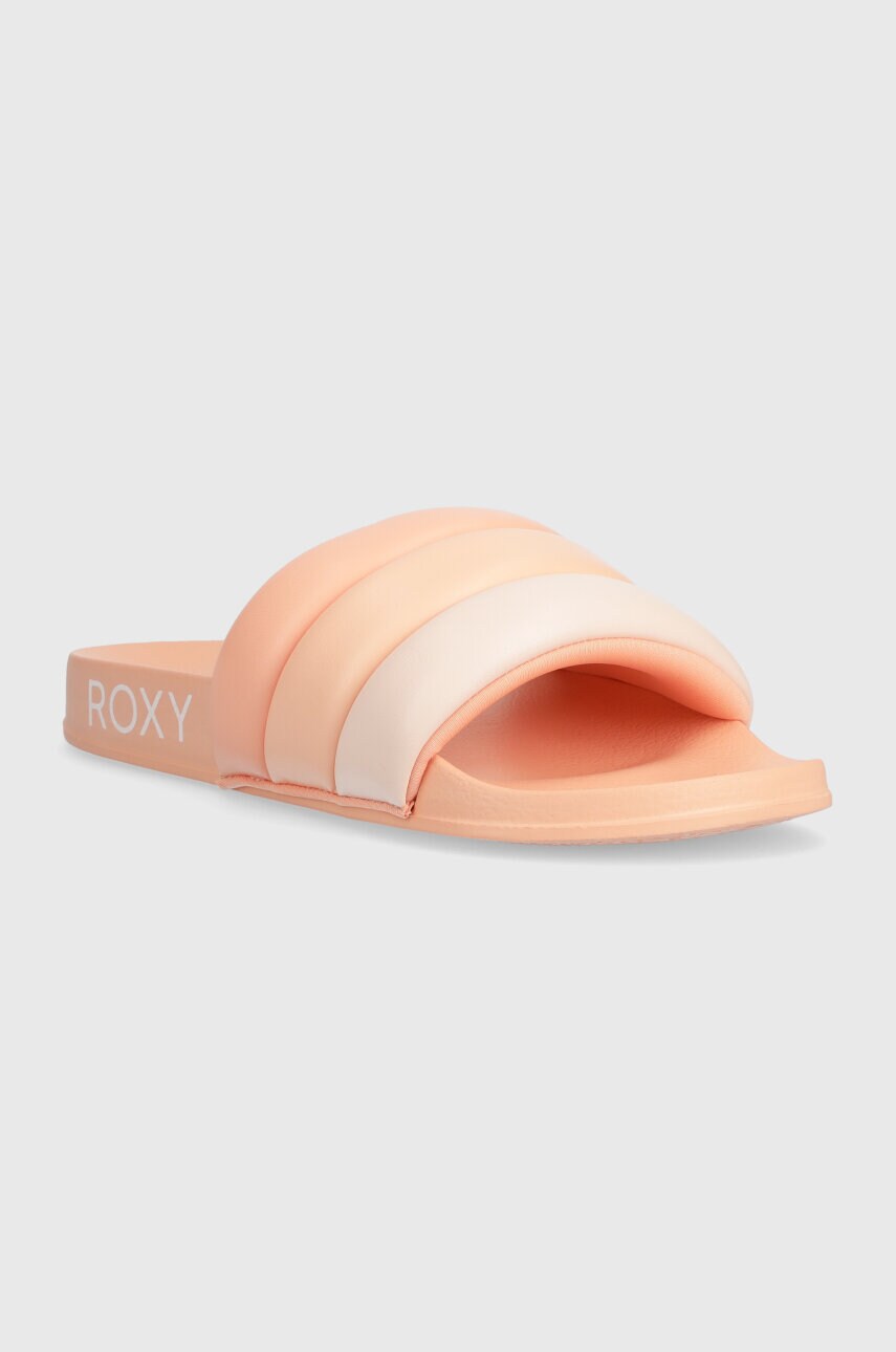 Шльопанці Roxy жіночі колір помаранчевий