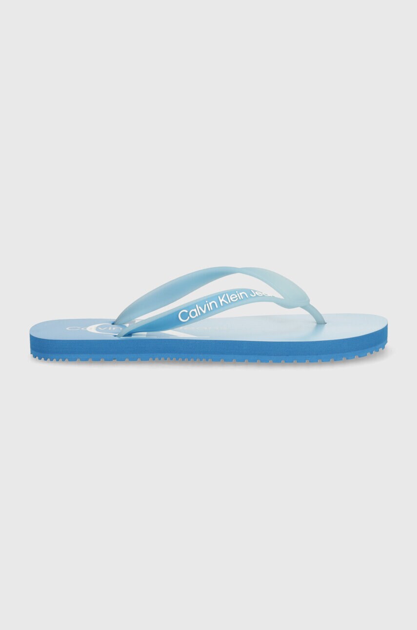 В'єтнамки Calvin Klein Jeans BEACH SANDAL GRADIENT жіночі на плоскому ходу YW0YW01401