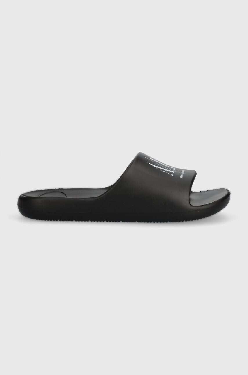 Шльопанці Armani Exchange жіночі колір чорний XDP038 XV703 S277