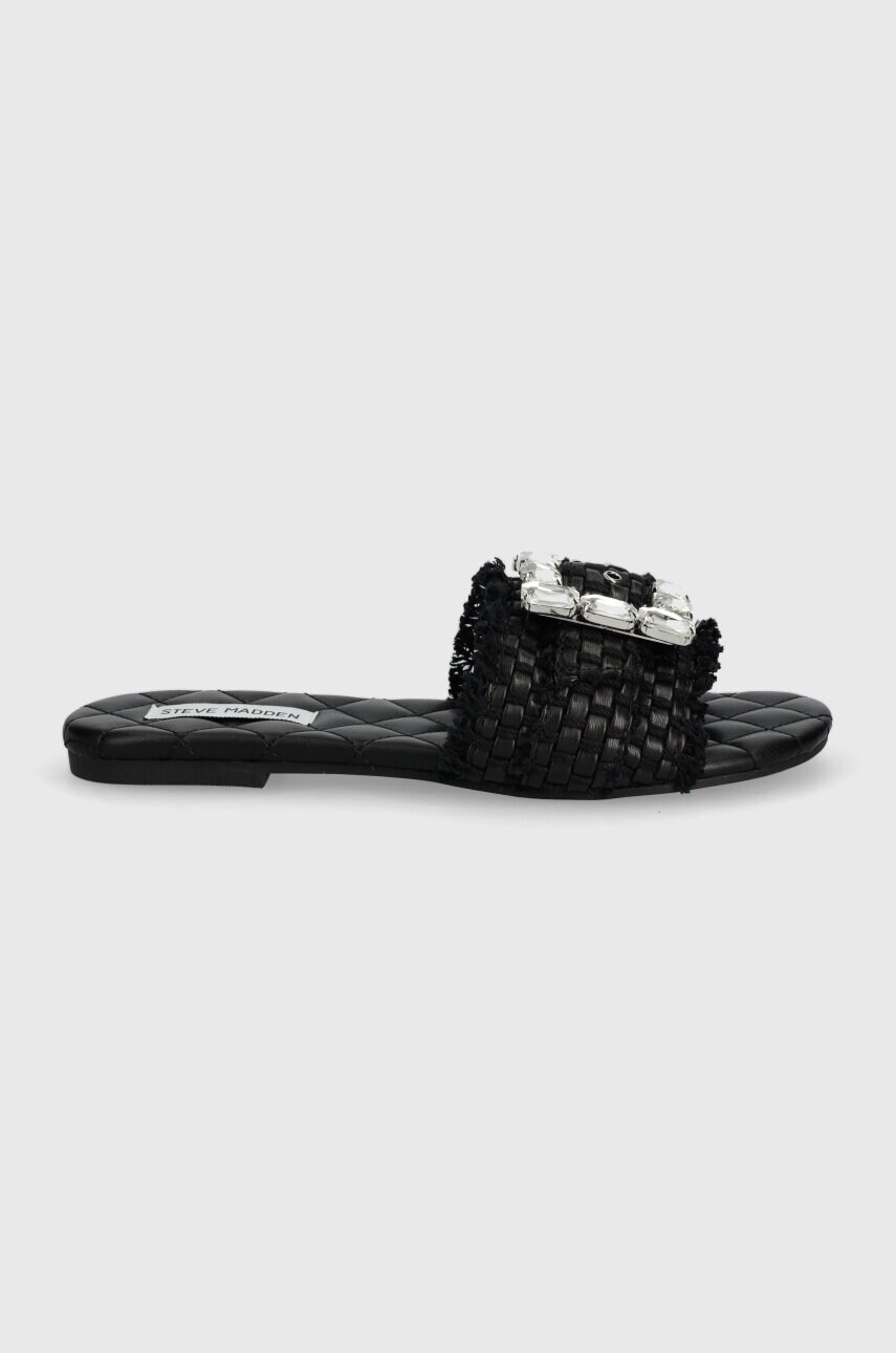 Шльопанці Steve Madden Getaway жіночі колір чорний SM11003013