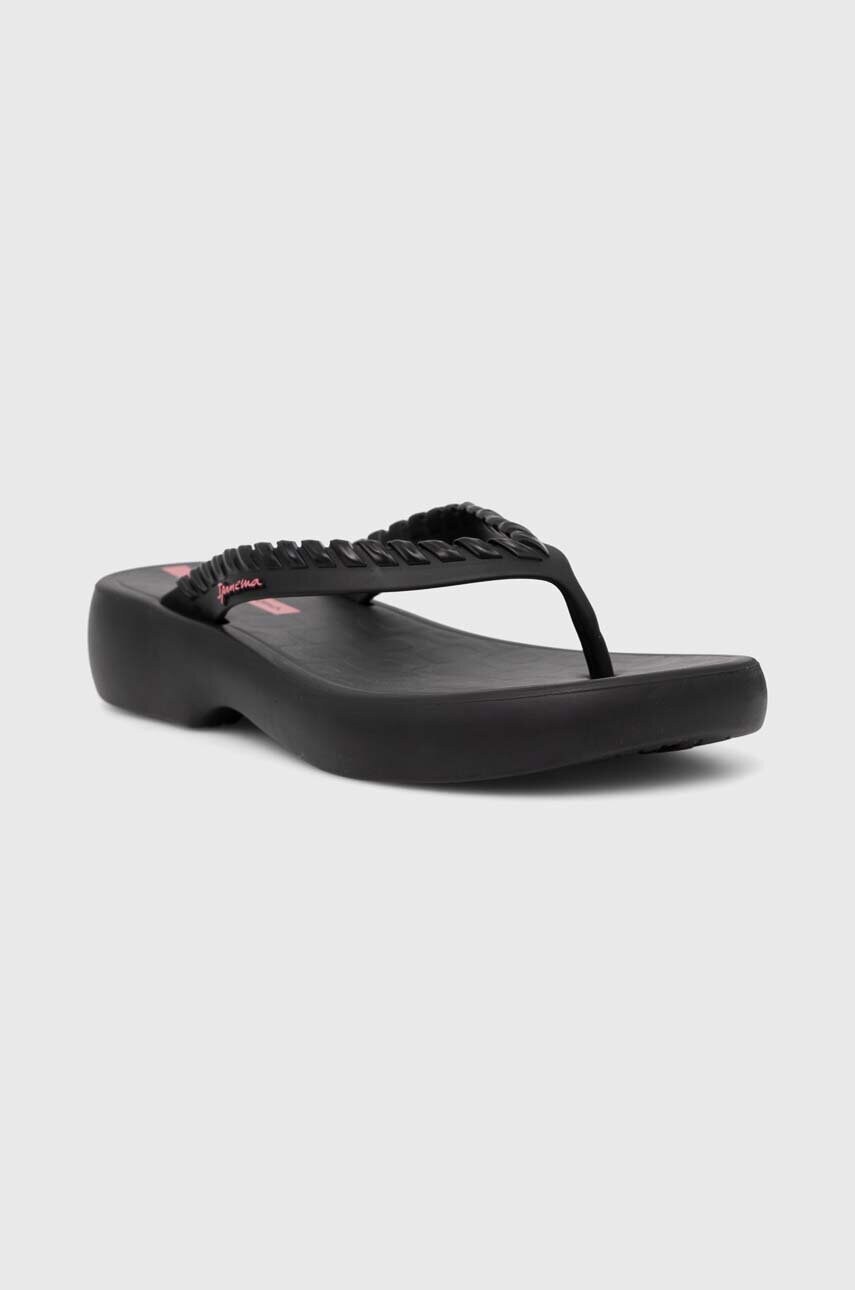 В'єтнамки Ipanema VERANO FEM жіночі колір чорний на платформі 27079-AP905