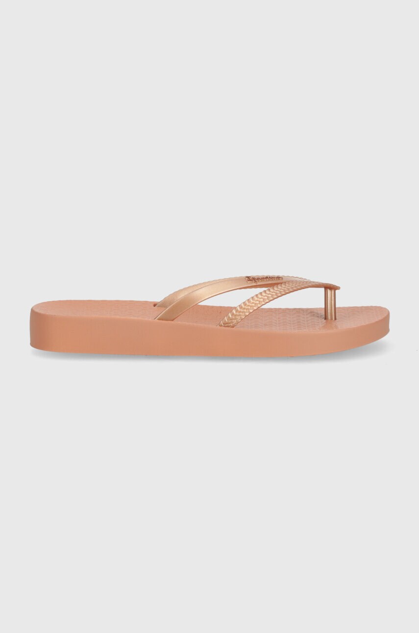 В'єтнамки Ipanema BOSSA SOFT V жіночі колір рожевий на плоскому ходу 82840-AQ445