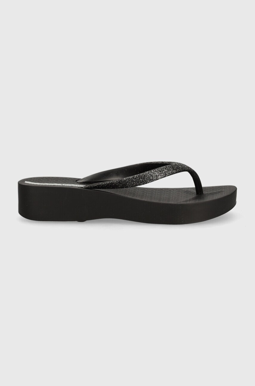 В'єтнамки Ipanema MESH CHIC PL жіночі колір чорний на платформі 83386-AJ496