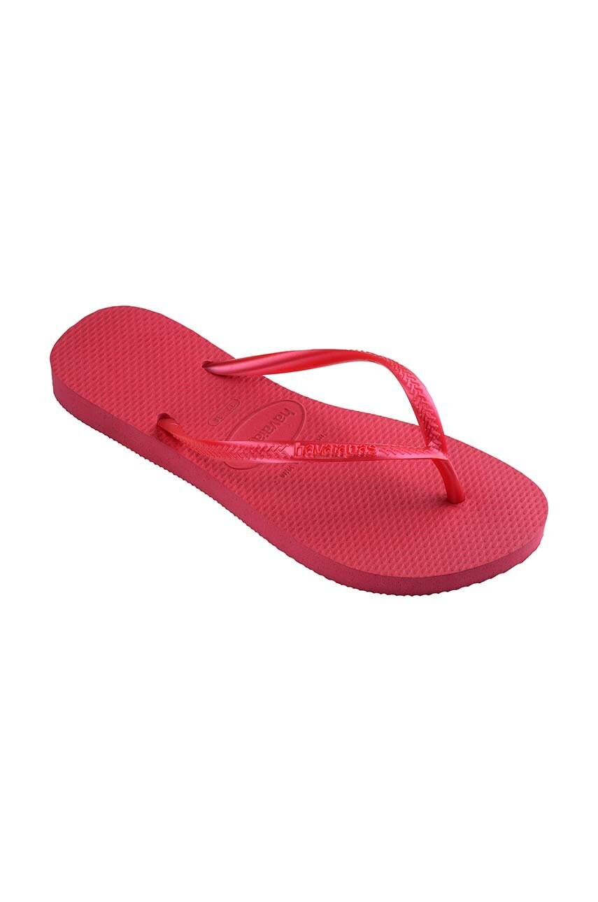 В'єтнамки Havaianas SLIM жіночі колір рожевий на плоскому ходу 4000030.5241
