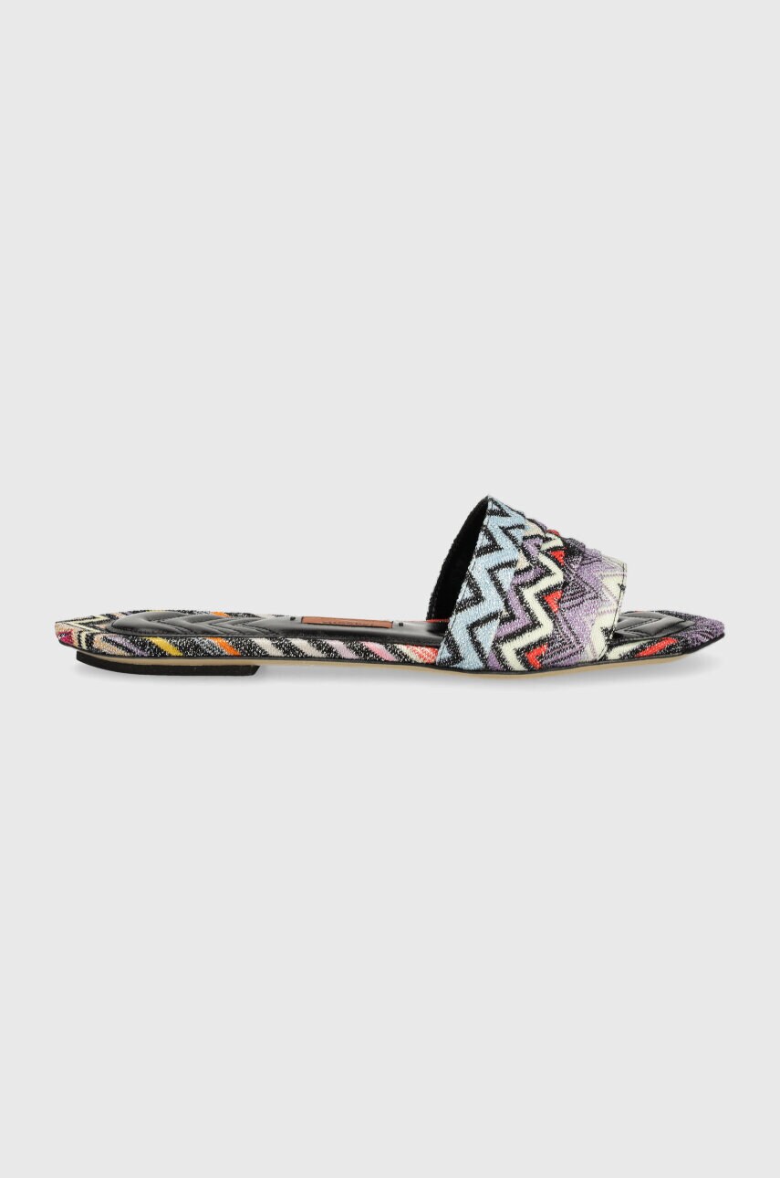Шльопанці Missoni Gia Flat жіночі  M32_023