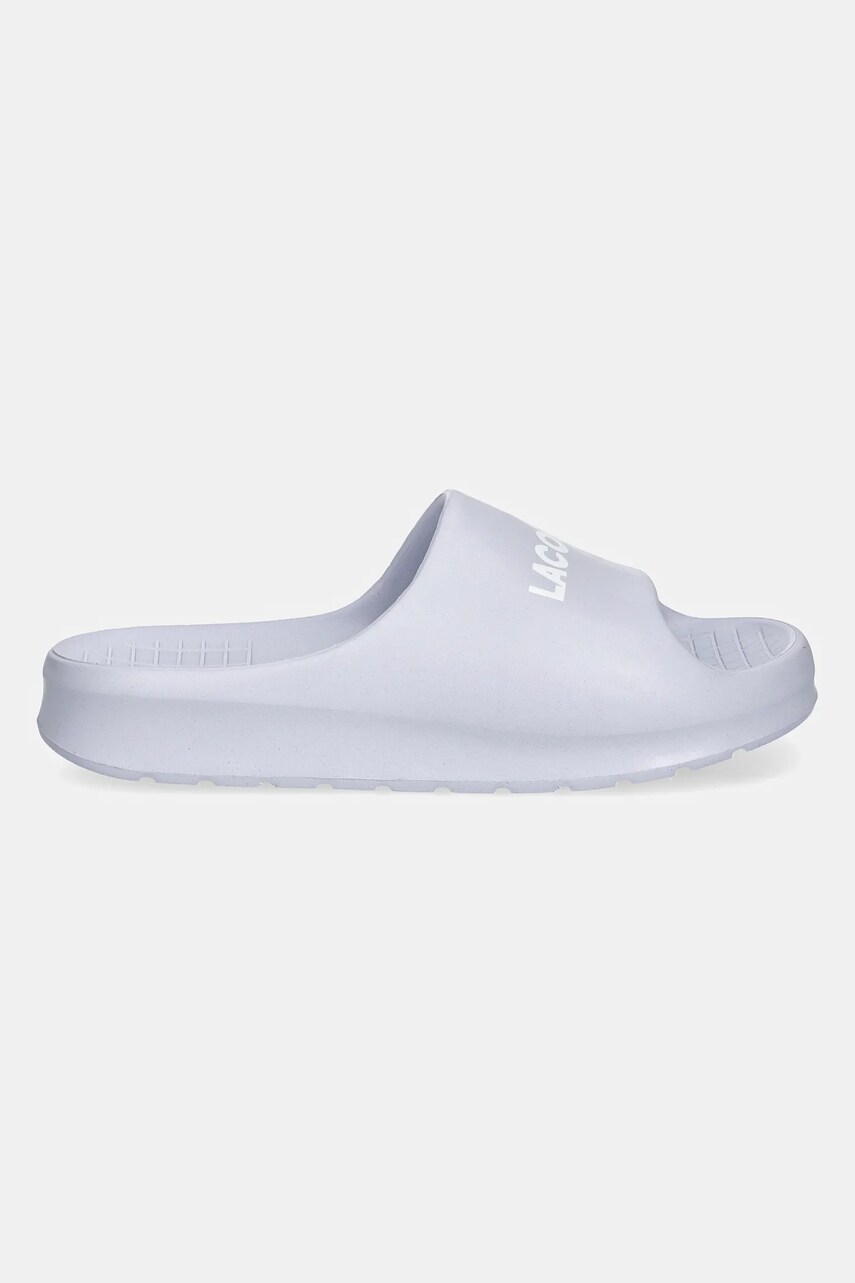 Шльопанці Lacoste Serve Slide 2.0 жіночі колір фіолетовий 47CFA0020