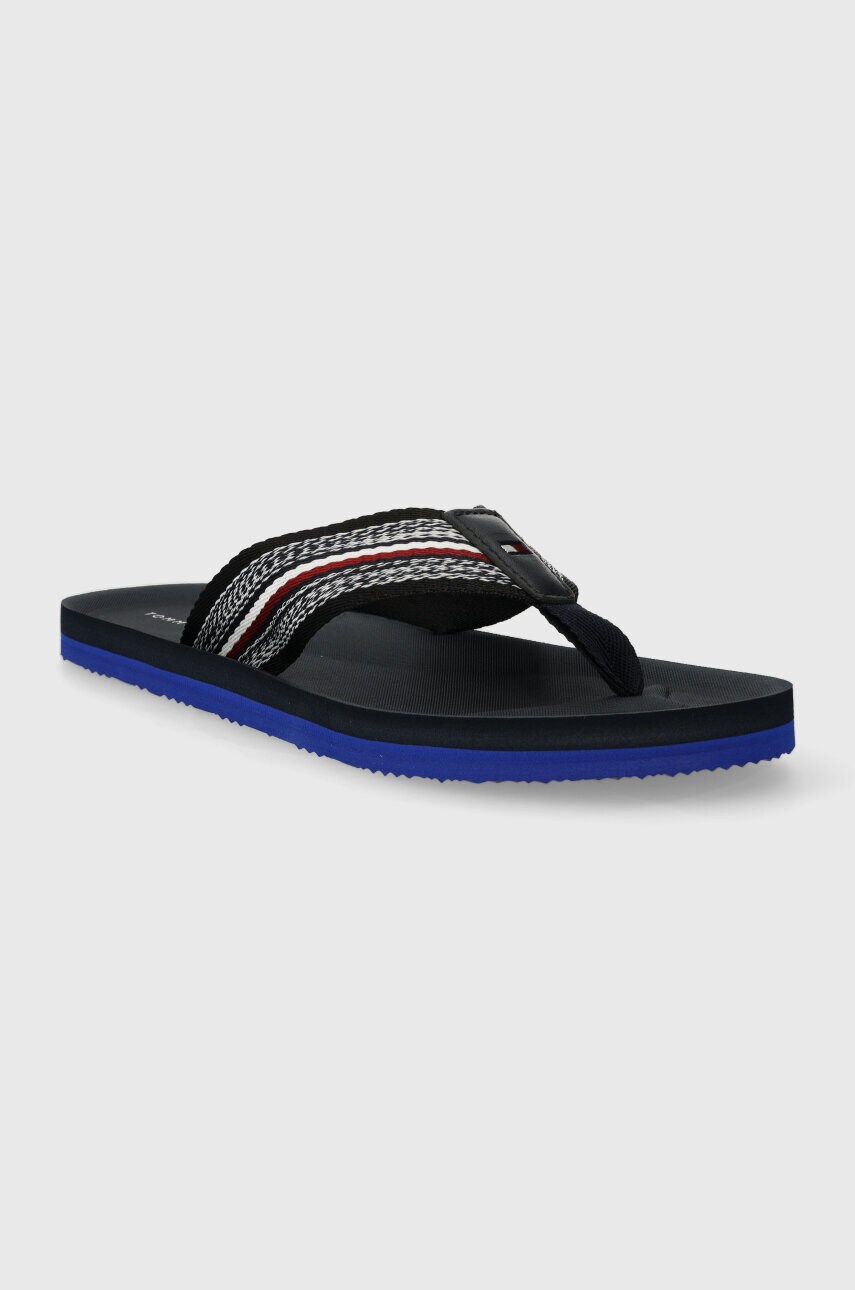 В'єтнамки Tommy Hilfiger COMFORT HILFIGER BEACH SANDAL чоловічі колір синій FM0FM04910