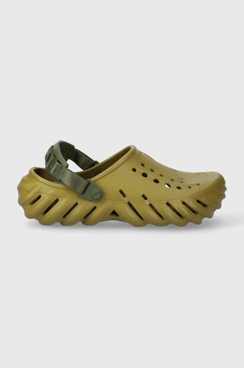 Шльопанці Crocs X - (Echo) Clog чоловічі колір зелений 207937