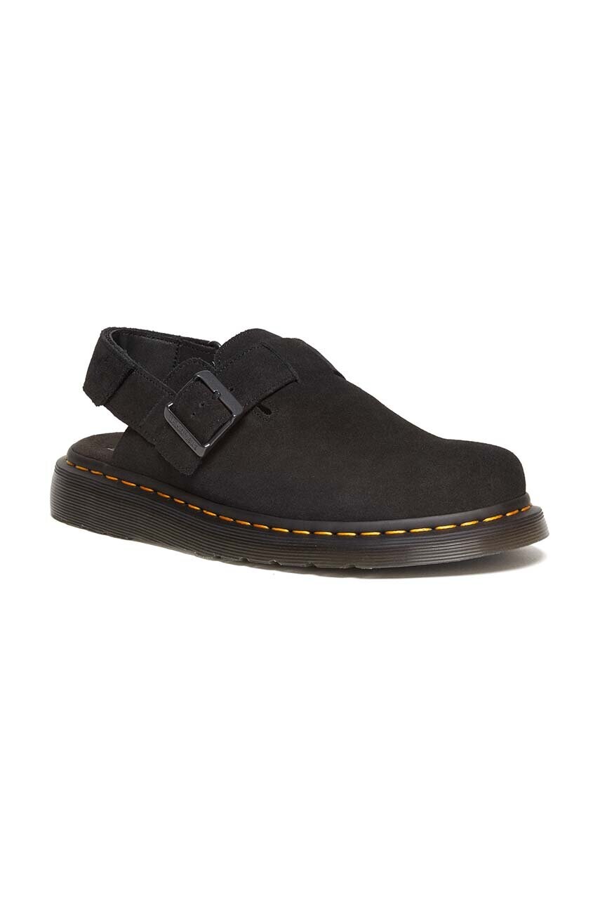 Замшеві сандалі Dr. Martens Jorge II чоловічі колір чорний DM31563001