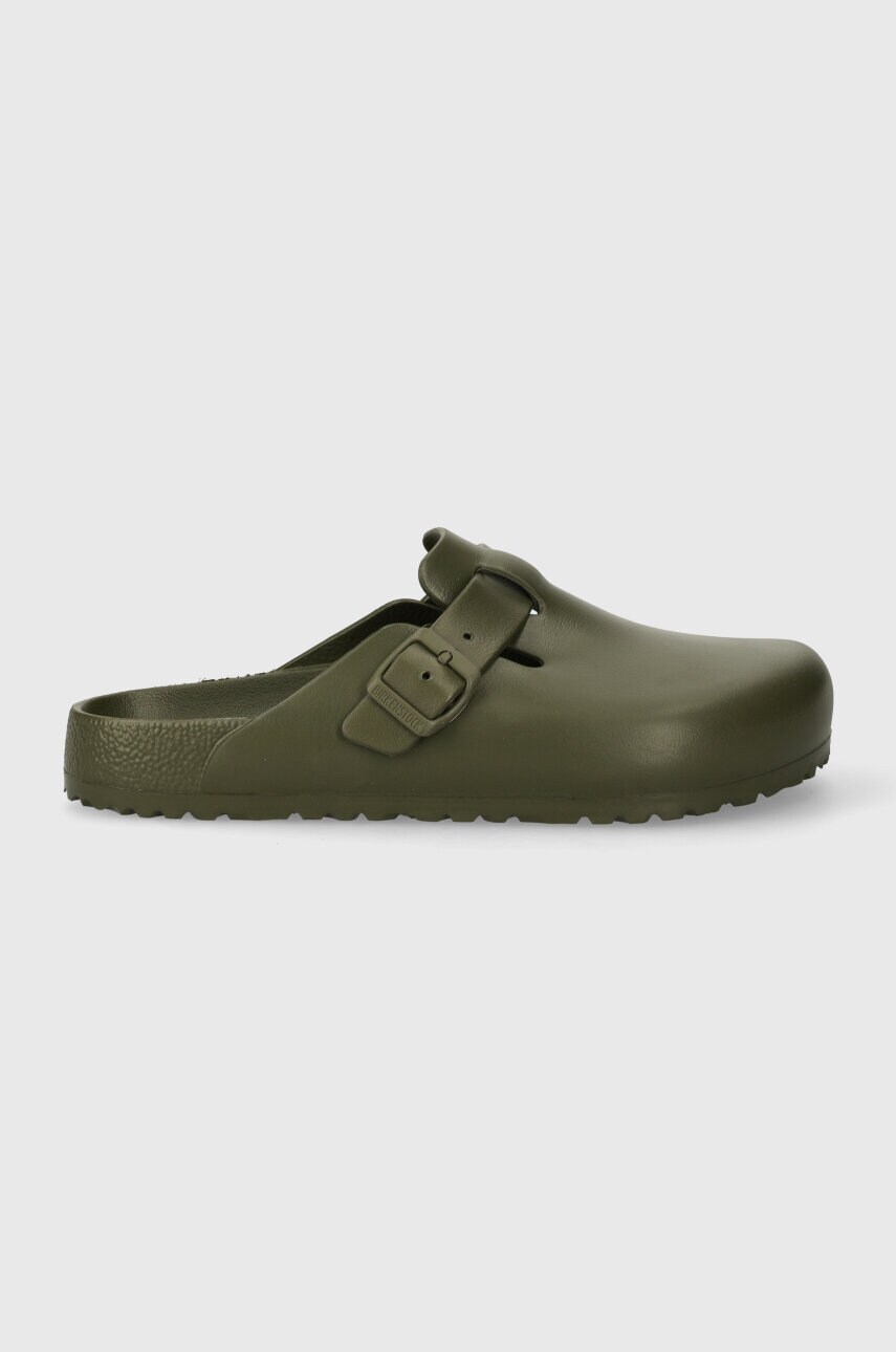 Шльопанці Birkenstock Boston EVA чоловічі колір зелений 1026215