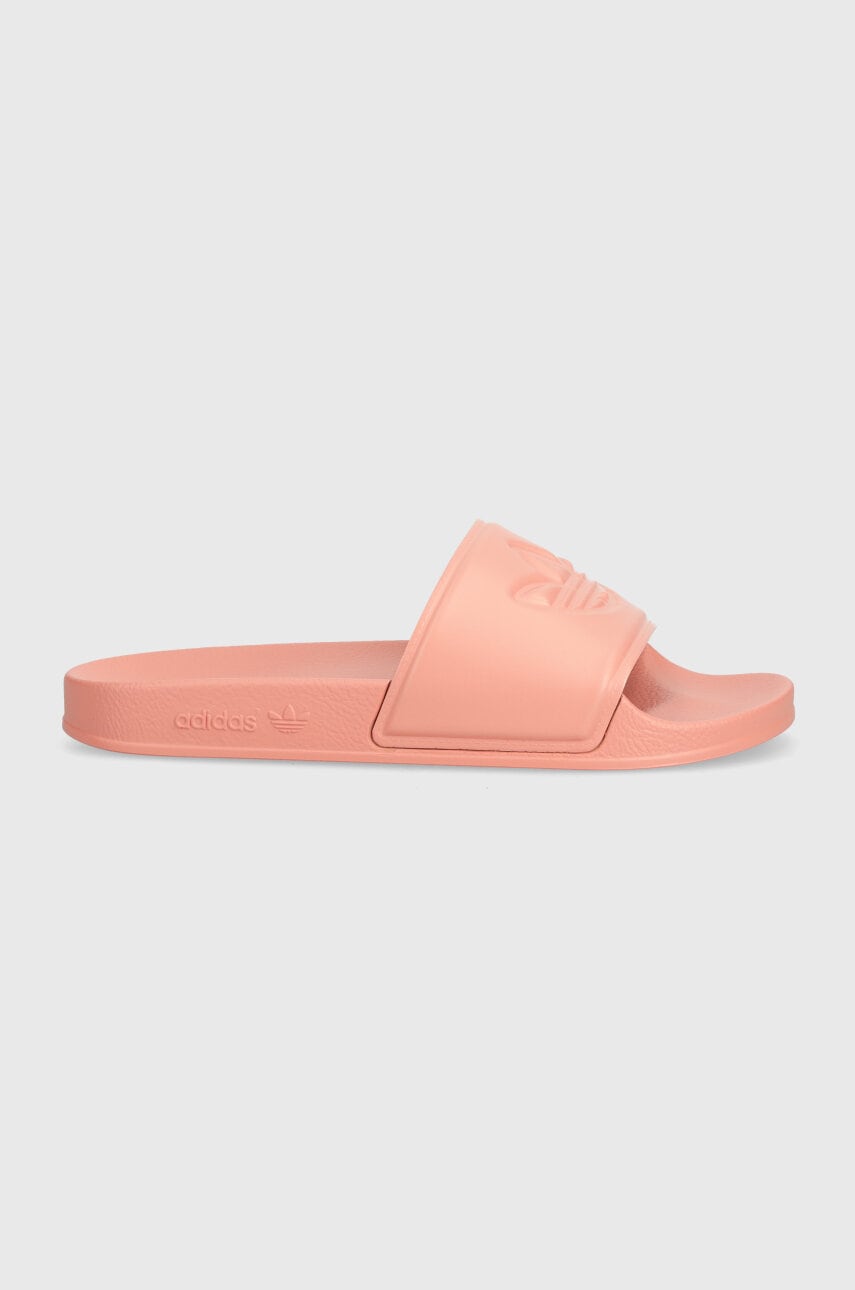 Шльопанці adidas Originals ADILETTE TREFOIL чоловічі колір рожевий IF3680