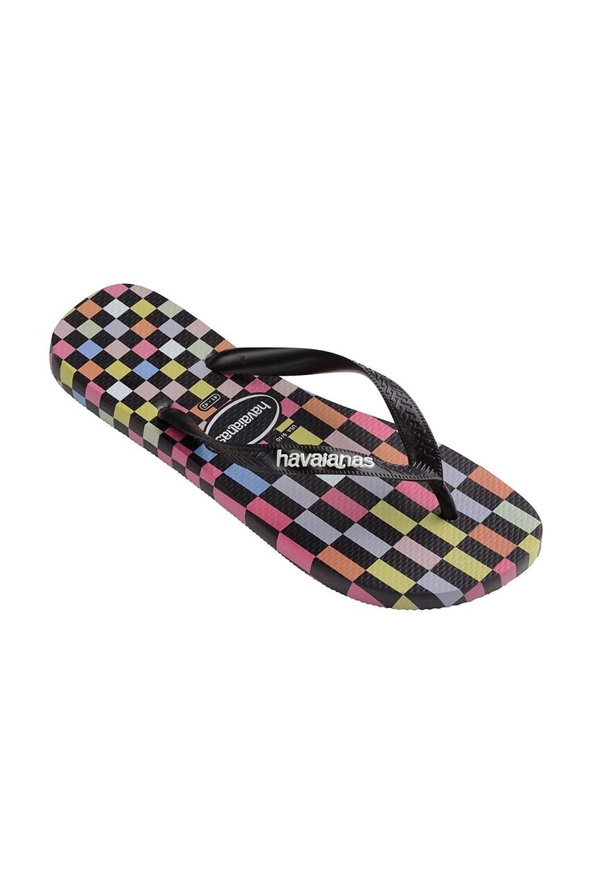 В'єтнамки Havaianas TOP CHECK колір чорний 4148764.4366